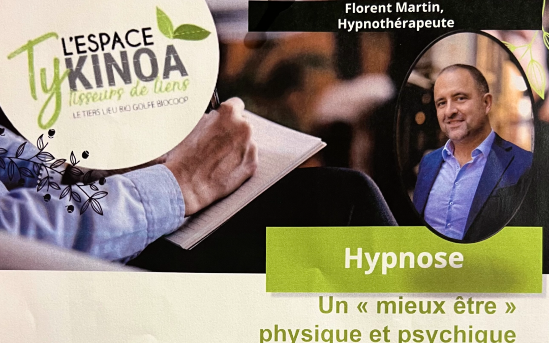 Venez découvrir l’hypnose thérapeutique de façon ludique à la Biocoop Bio Golfe